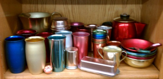 vintage colored aluminum at exit 55 antiques